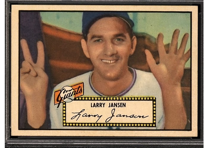 1952 Topps #5 Larry Jansen