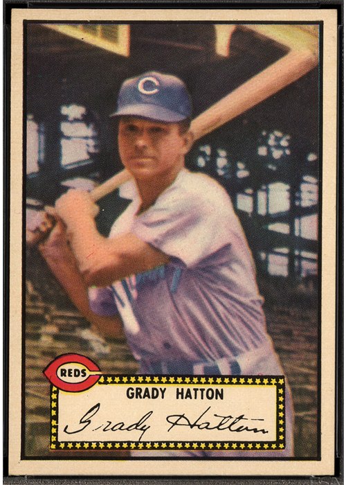 1952 Topps #6 Grady Hatton