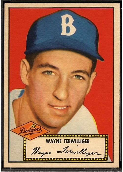 1952 Topps #7 Wayne Terwilliger