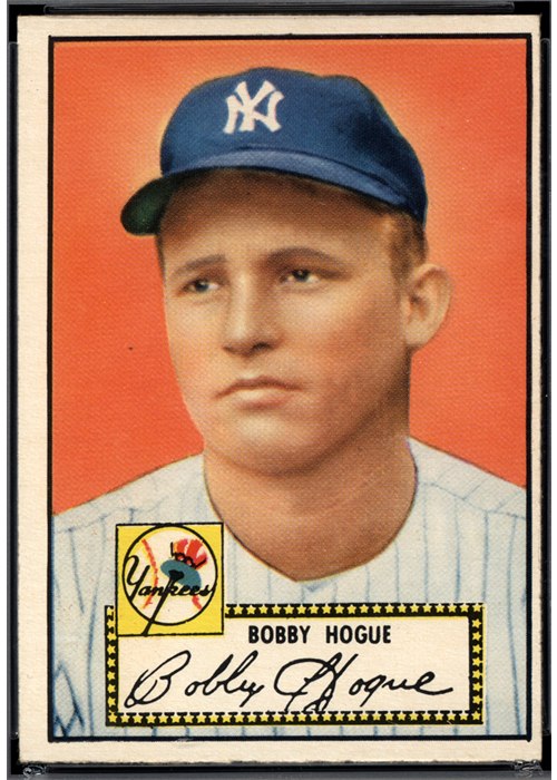 1952 Topps #9 Bobby Hogue
