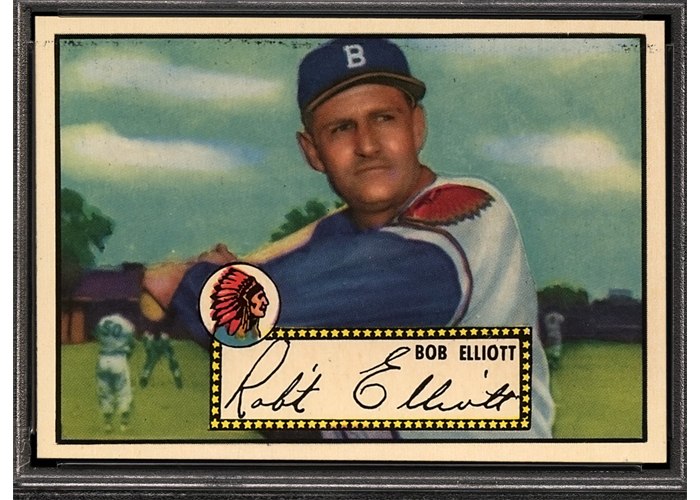 1952 Topps #14 Bob Elliott