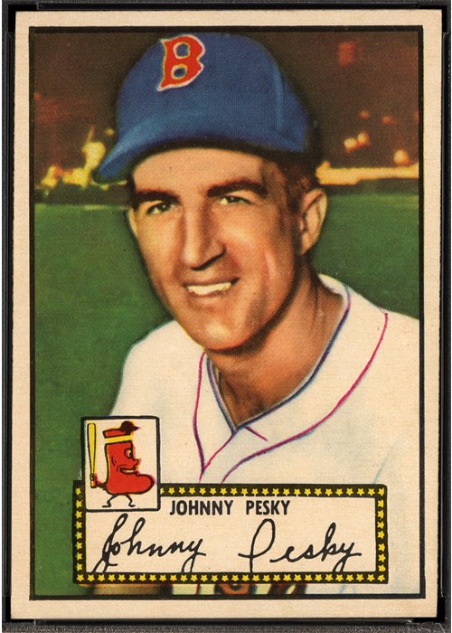 1952 Topps #15 Johnny Pesky