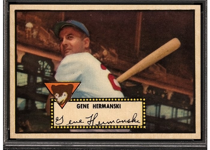 1952 Topps #16 Gene Hermanski