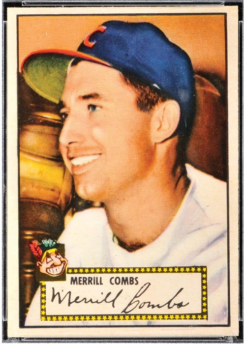 1952 Topps #18 Merrill Combs