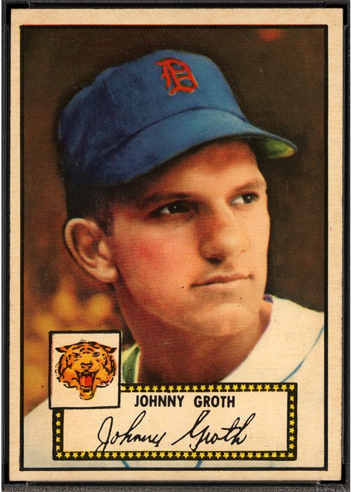 1952 Topps #25 Johnny Groth