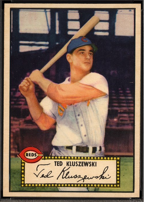 1952 Topps #29 Ted Kluszewski