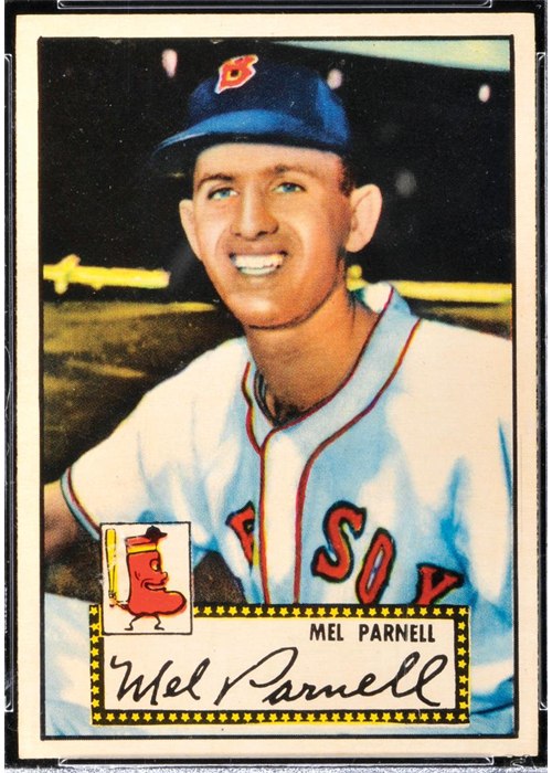 1952 Topps #30 Mel Parnell