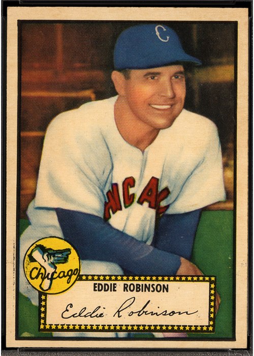 1952 Topps #32 Eddie Robinson