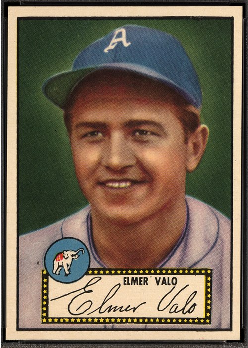 1952 Topps #34 Elmer Valo
