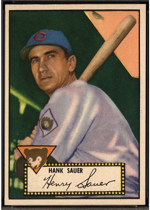 1952 Topps #35 Hank Sauer