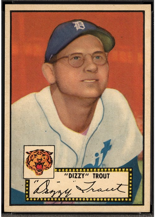 1952 Topps #39 Dizzy Trout