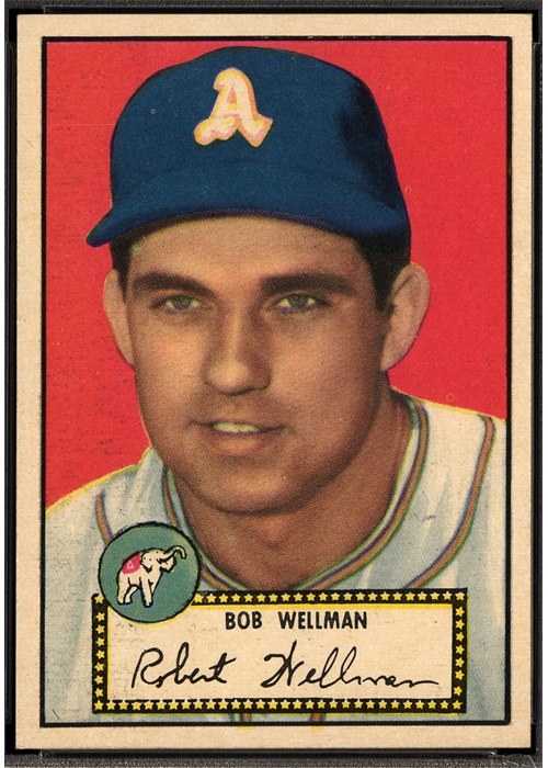 1952 Topps #41 Bob Wellman