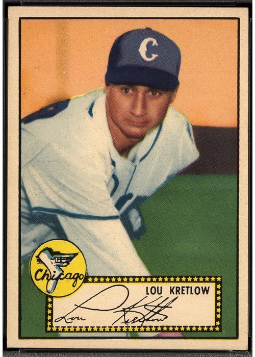 1952 Topps #42 Lou Kretlow