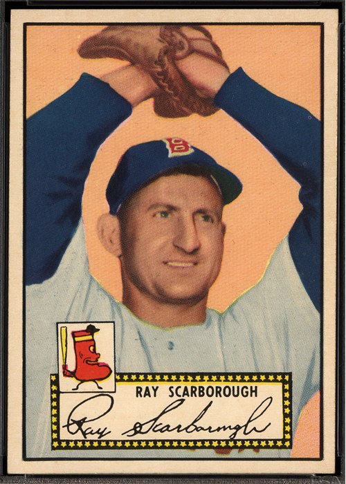 1952 Topps #43 Ray Scarborough