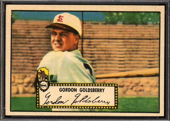 1952 Topps #46 Gordon Goldsberry