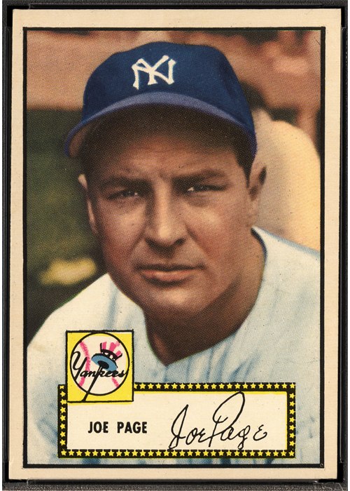 1952 Topps #48 Joe Page