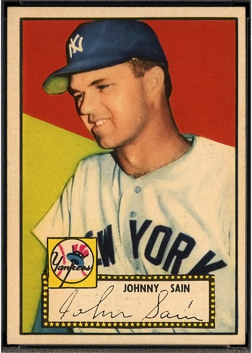 1952 Topps #49 Johnny Sain