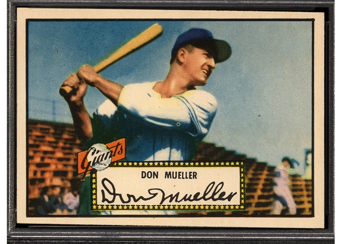 1952 Topps #52 Don Mueller