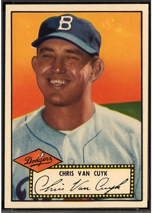 1952 Topps #53 Chris Van Cuyk