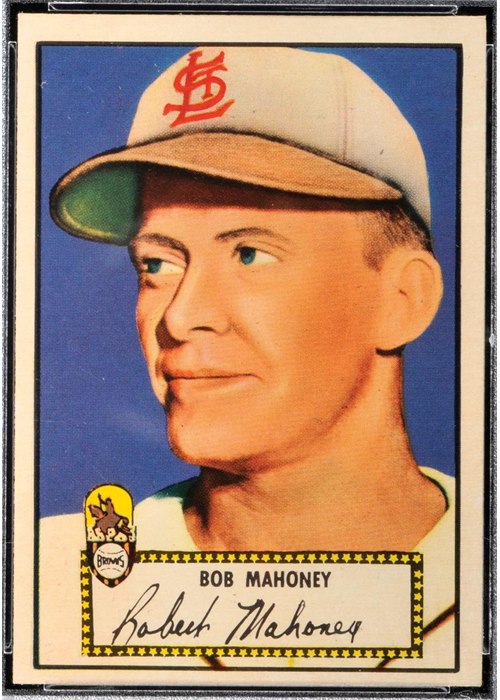 1952 Topps #58 Bob Mahoney