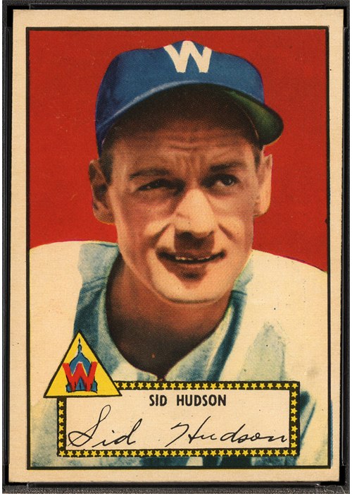 1952 Topps #60 Sid Hudson