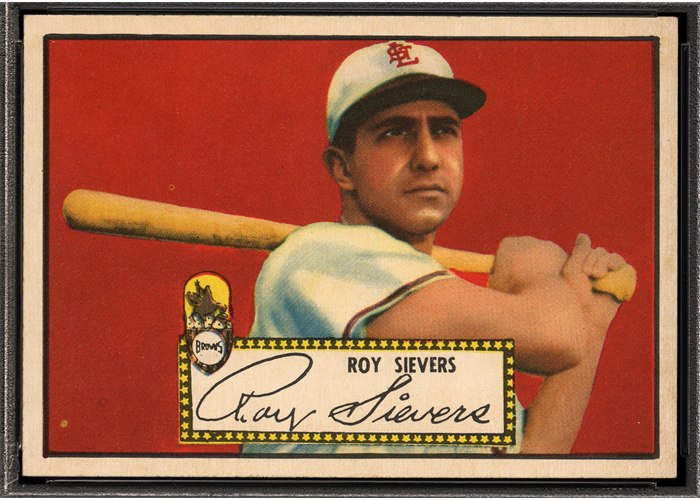 1952 Topps #64 Roy Sievers
