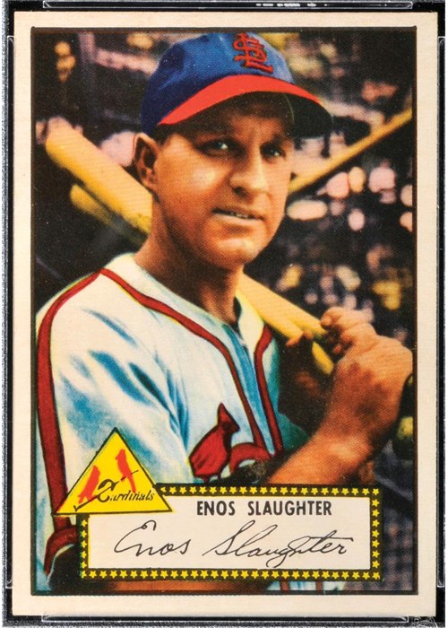 1952 Topps #65 Enos Slaughter