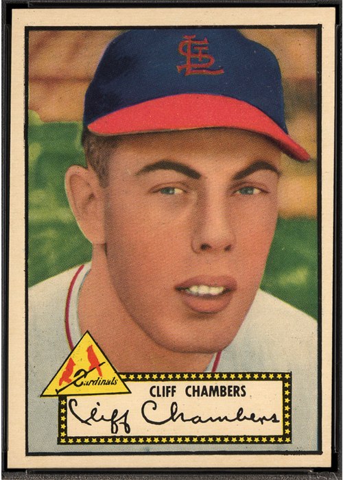 1952 Topps #68 Cliff Chambers