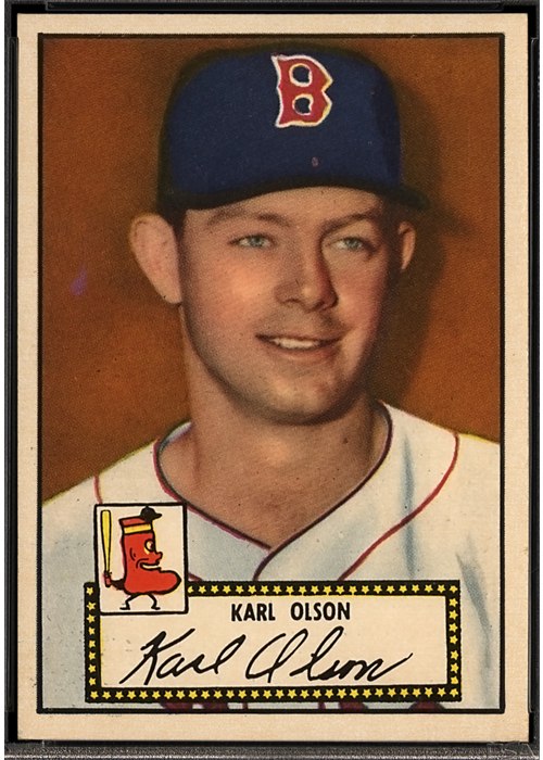 1952 Topps #72 Karl Olson