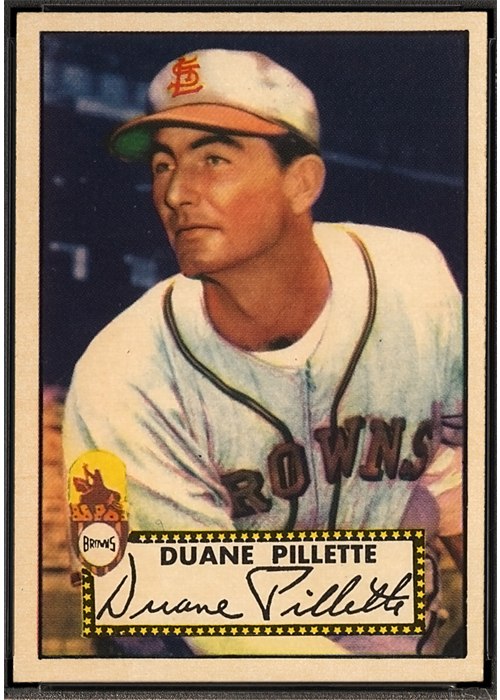 1952 Topps #82 Duane Pillette