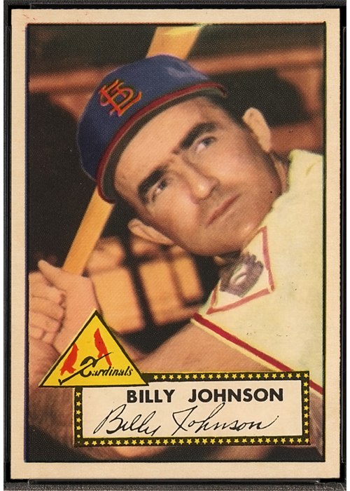 1952 Topps #83 Billy Johnson