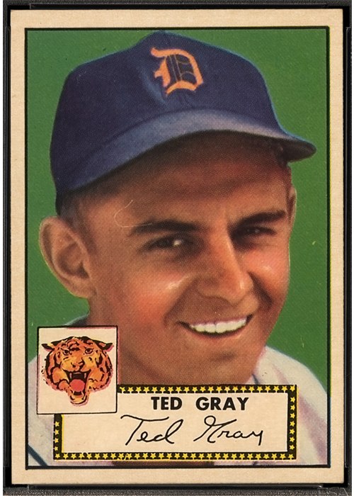1952 Topps #86 Ted Gray