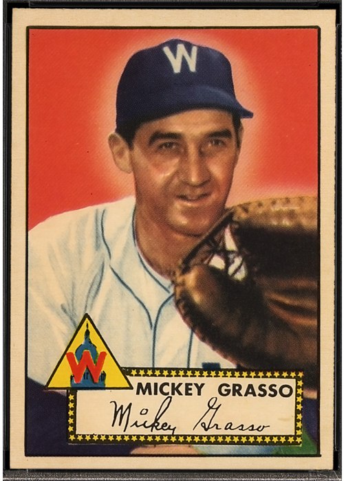 1952 Topps #90 Mickey Grasso