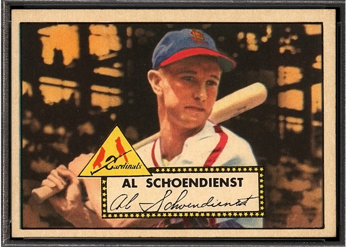 1952 Topps #91 Al Schoendienst (Red Schoendienst)