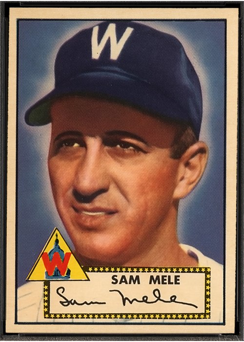 1952 Topps #94 Sam Mele