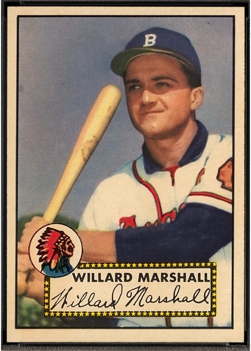 1952 Topps #96 Willard Marshall