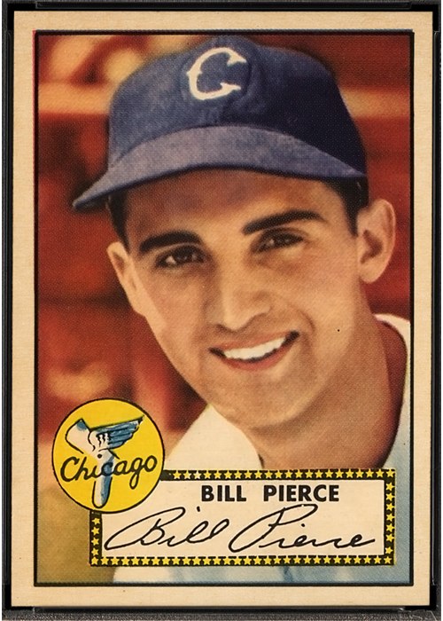 1952 Topps #98 Bill Pierce (Billy Pierce)