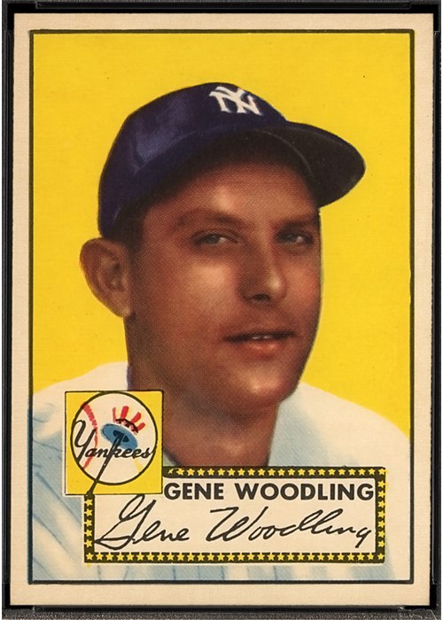 1952 Topps #99 Gene Woodling