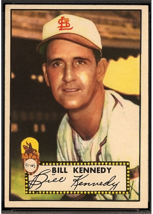 1952 Topps #102 Bill Kennedy