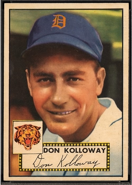 1952 Topps #104 Don Kolloway