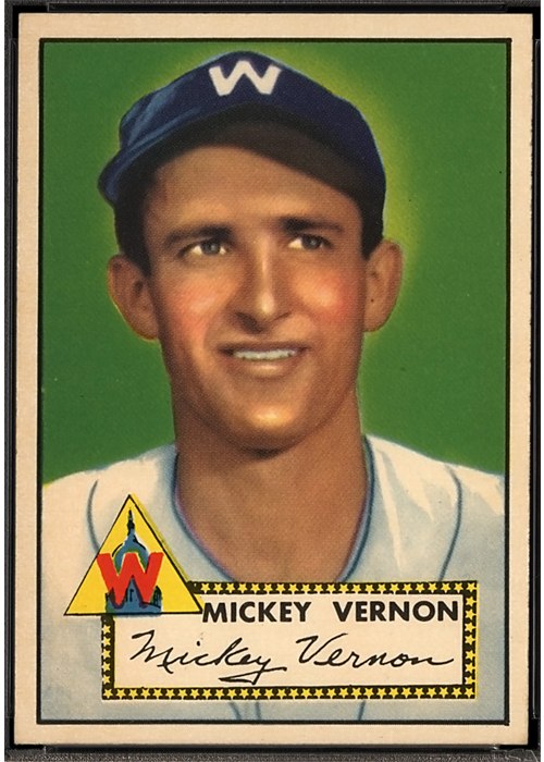1952 Topps #106 Mickey Vernon