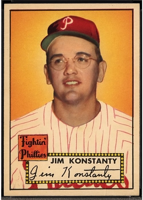 1952 Topps #108 Jim Konstanty