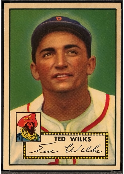 1952 Topps #109 Ted Wilks