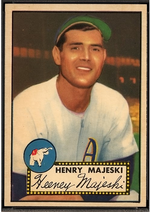 1952 Topps #112 Hank Majeski