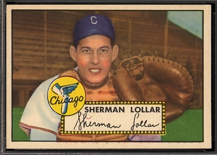 1952 Topps #117 Sherm Lollar