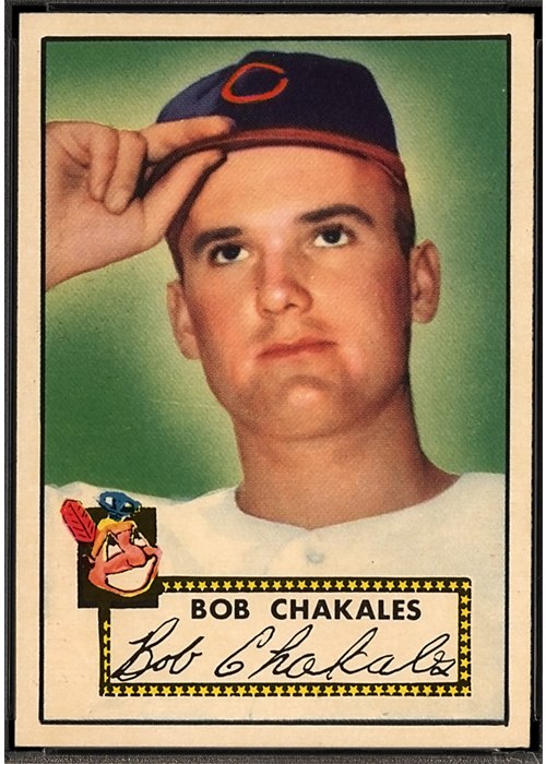 1952 Topps #120 Bob Chakales