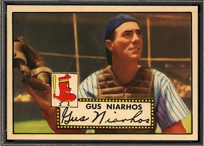 1952 Topps #121 Gus Niarhos