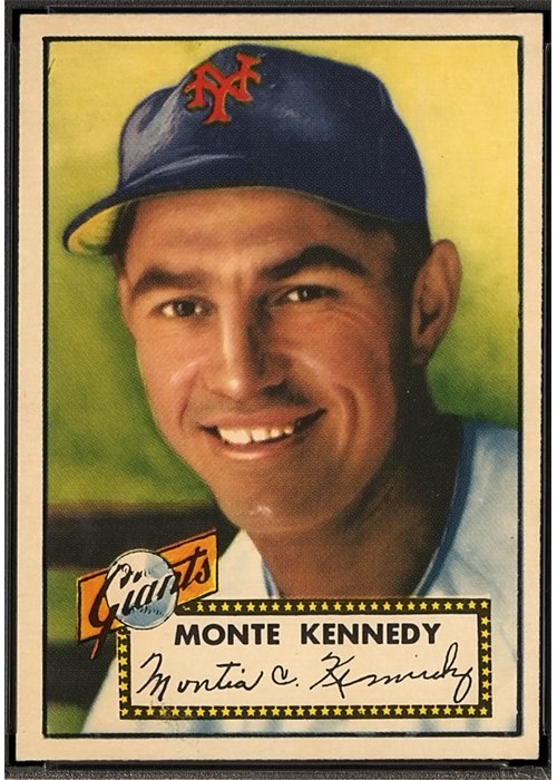1952 Topps #124 Monte Kennedy