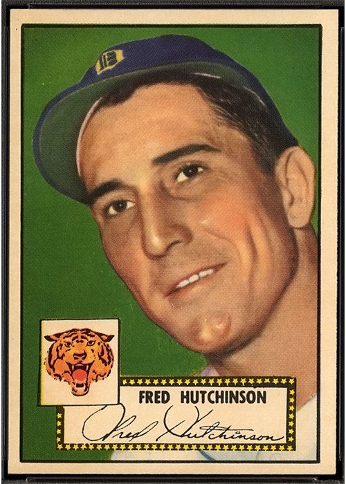 1952 Topps #126 Fred Hutchinson