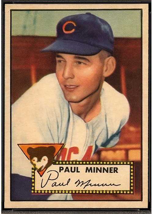 1952 Topps #127 Paul Minner